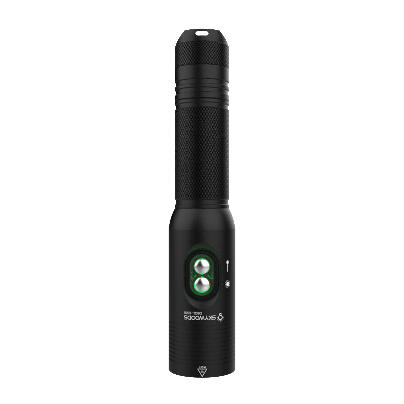 Skywoods D6 USB Charge Dive Torch - 1200 Lumens