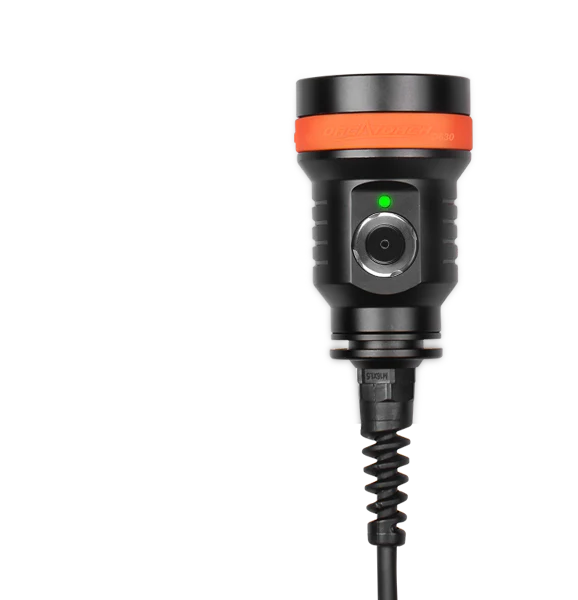 OrcaTorch D630 V2.0 Canister Dive Light / Torch 4000 Lumens