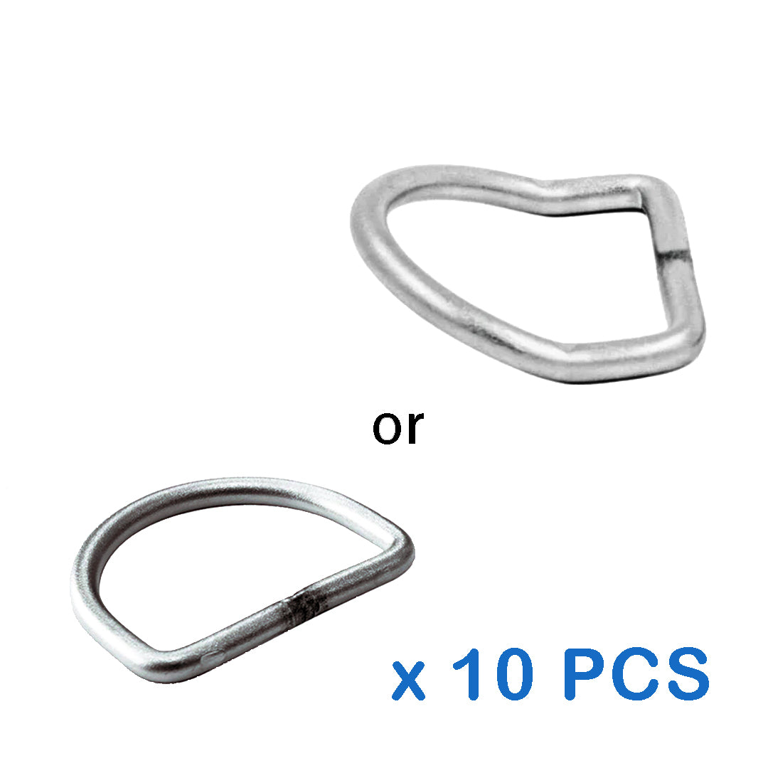 Mares XR D-ring Stainless Steel 316 x10 Pcs