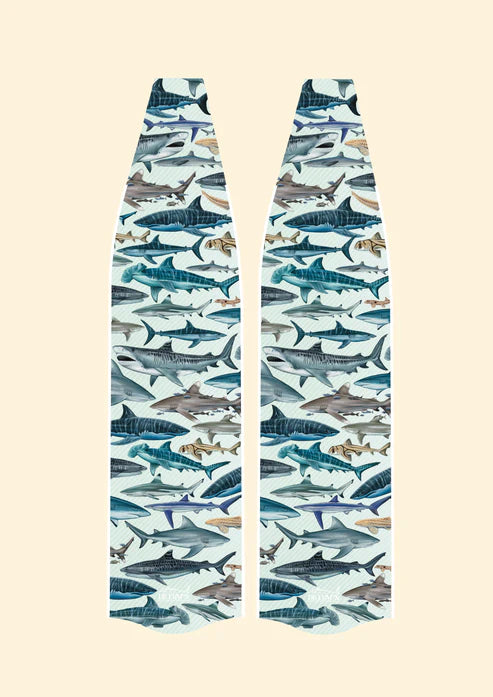 Divermon Shark Free Diving Fins Blades - Composite Soft