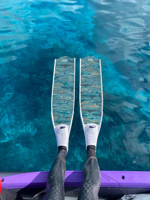Divermon Shark Free Diving Fins Blades - Composite Soft