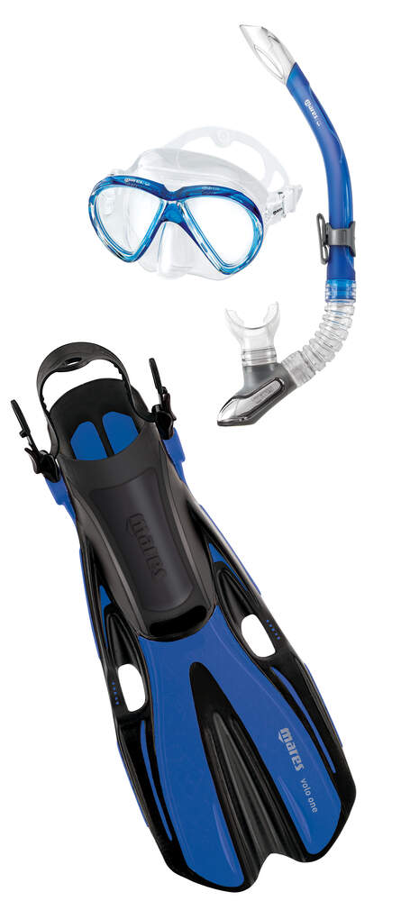 Mares Marlin Volo Mask + Snorkel + Fins Snorkelling Set