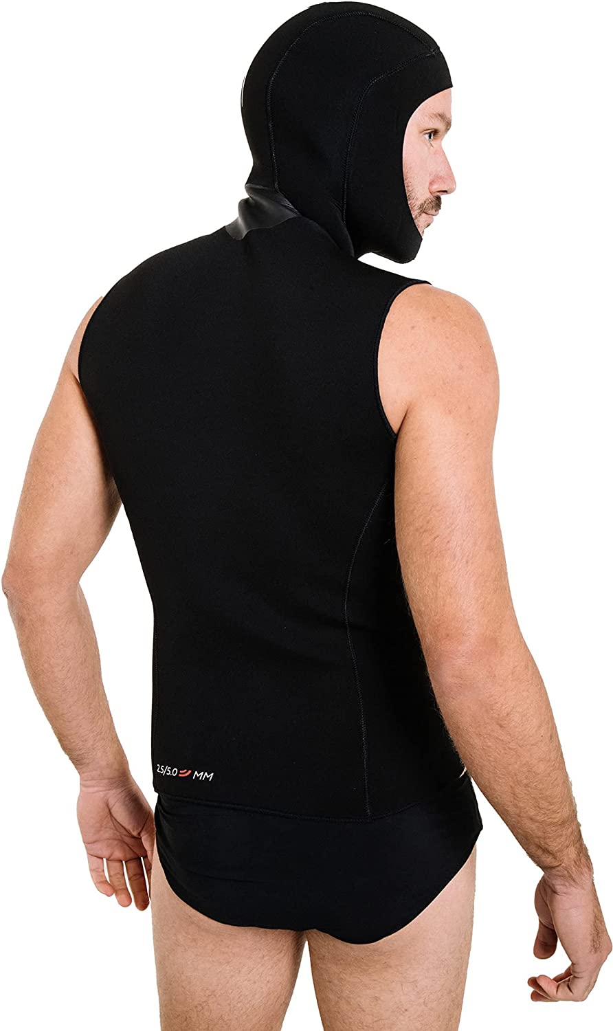 Cressi 男士打底连帽背心 2/5mm