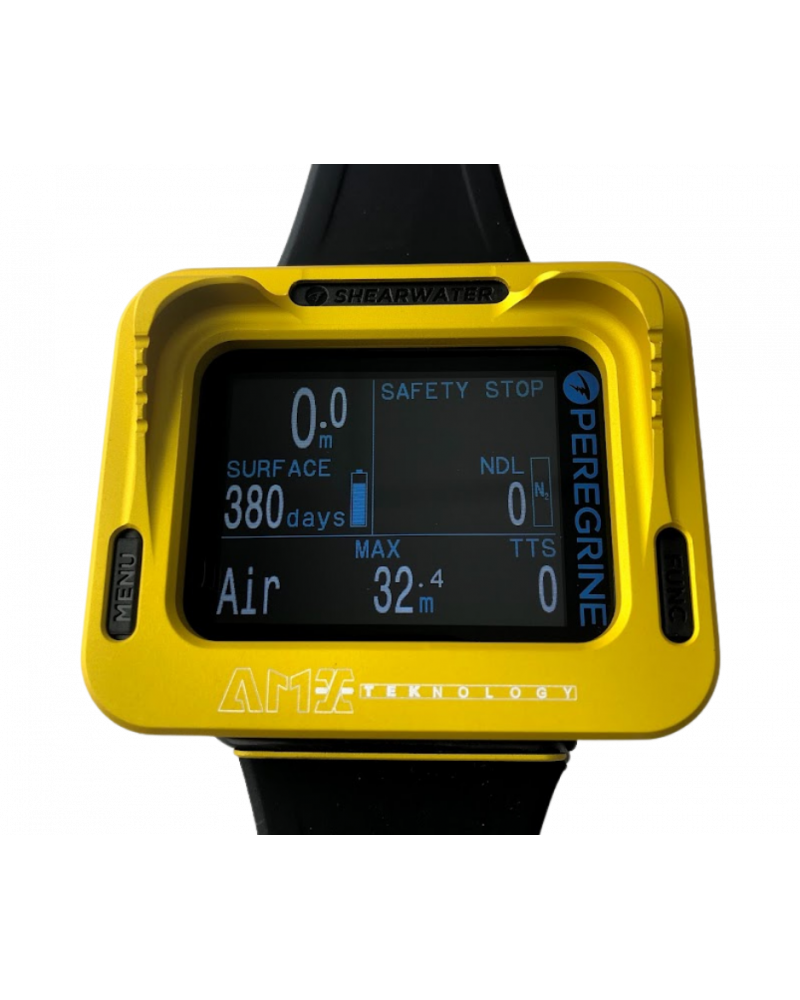 AMX Teknology Aluminium Protector for Shearwater Peregrine Dive Computer