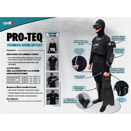 Apollo Pro-Teq Technical Diving Drysuit