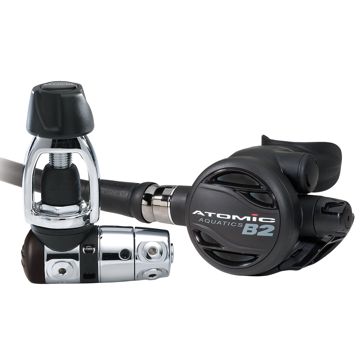 Atomic Aquatics B2 Regulator - Black Sealed