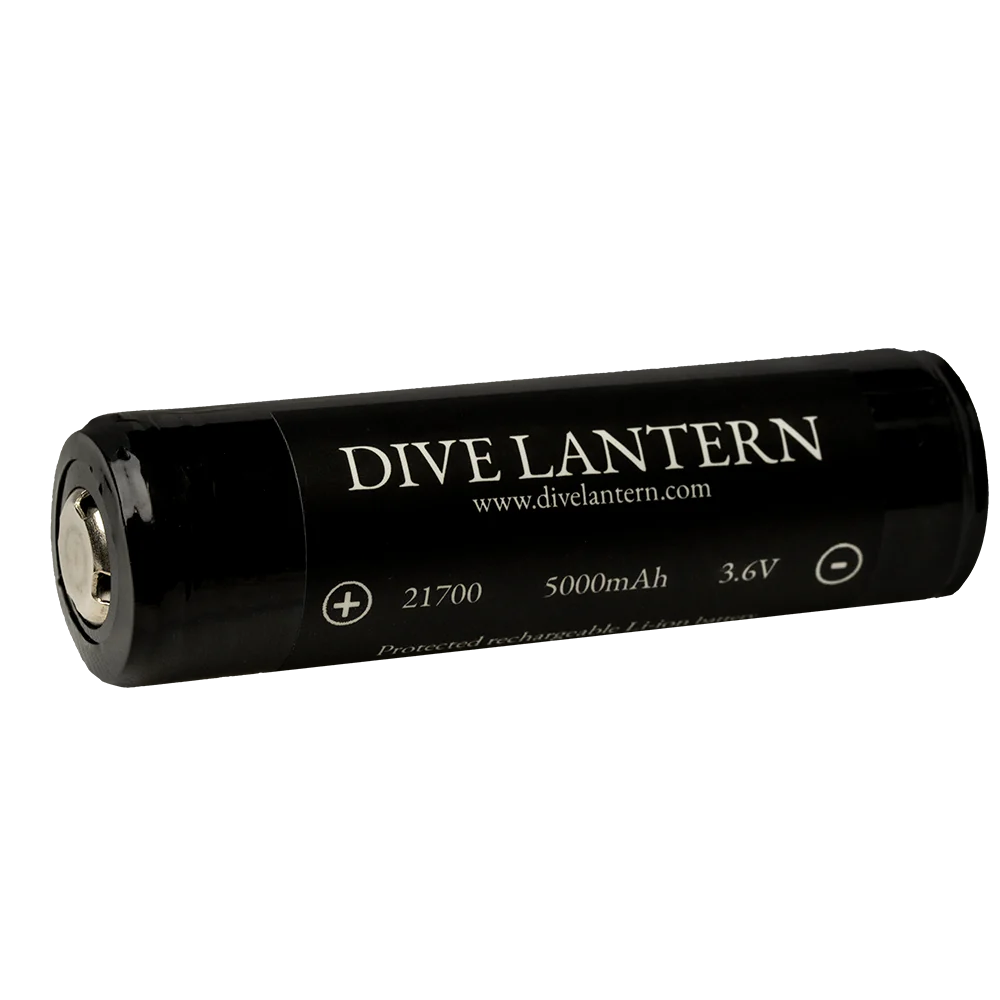 Dive Lantern Dive Light Battery 21700 5000mAh 3.6V - One Piece