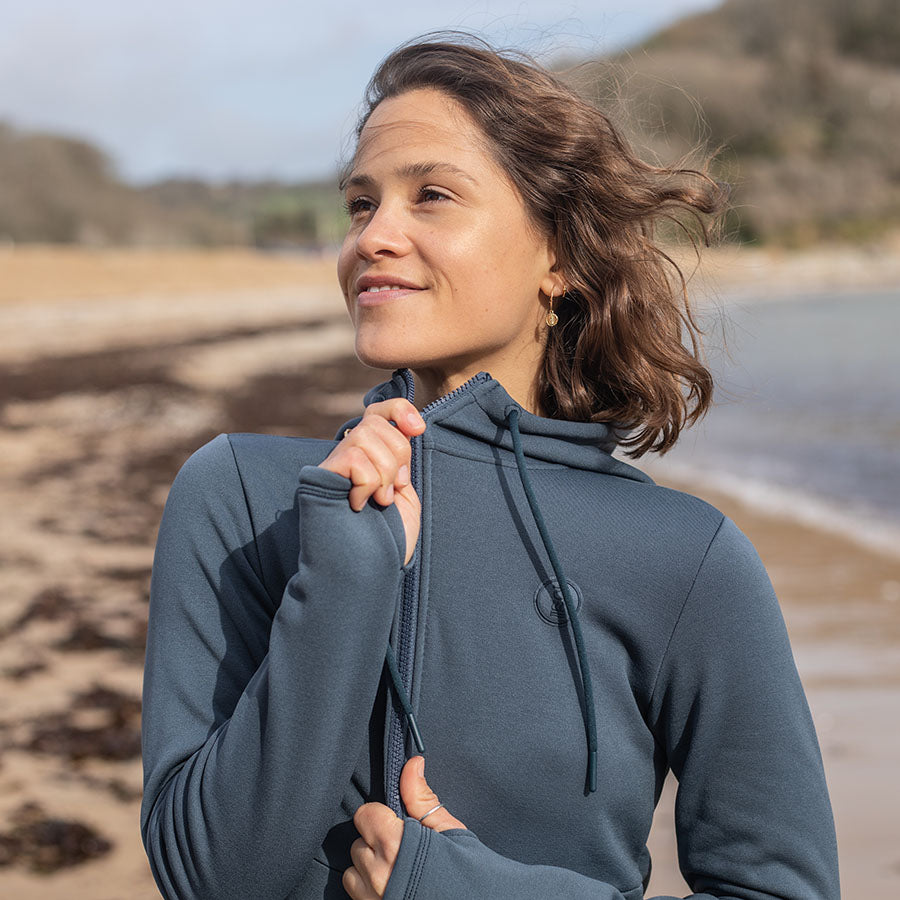 Fourth Element Xerotherm Hoodie - Ocean Positive - Women