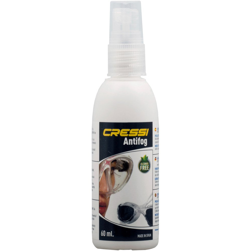 Cressi Anti Fog Gel 30ml or Anti Fog Spray 60ml for Dive Mask