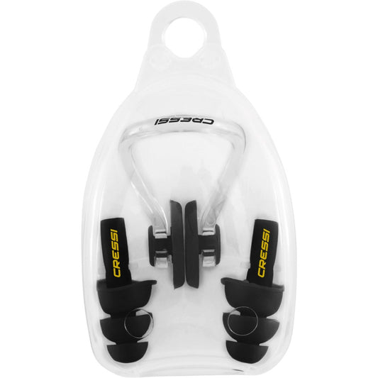 Cressi Swim Aqua Kit - Ear Plugs + Nose Clip