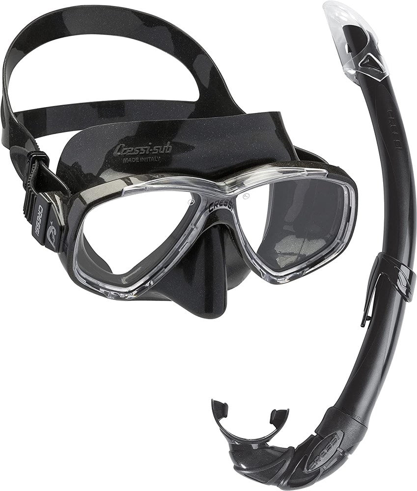 Cressi Perla Dive Mask & Mexico Snorkel Set