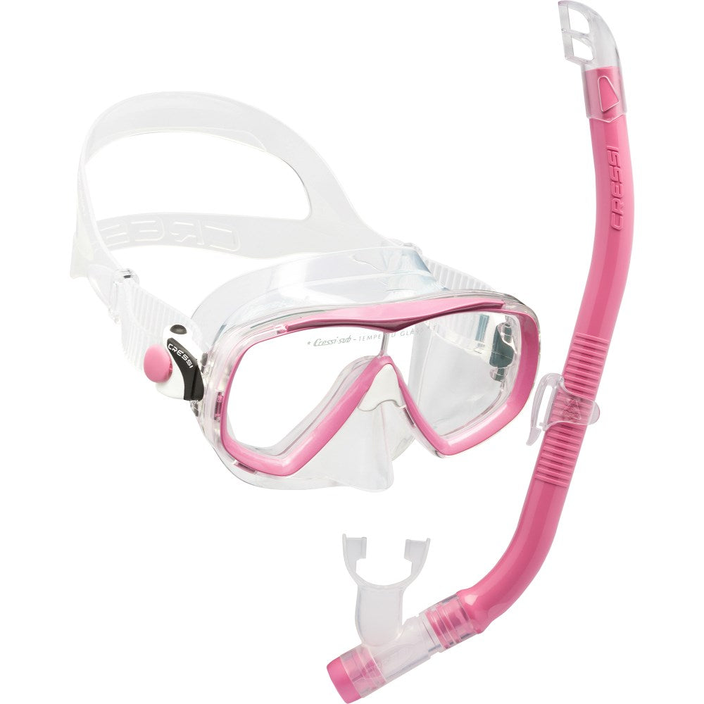 Cressi Junior Estrella Dive Mask & Top Snorkel Set