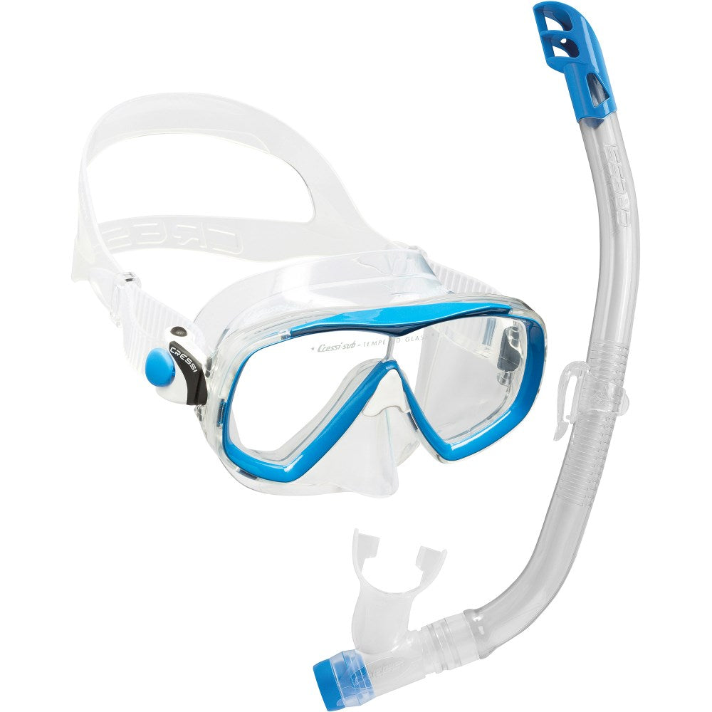Cressi Junior Estrella Dive Mask & Top Snorkel Set