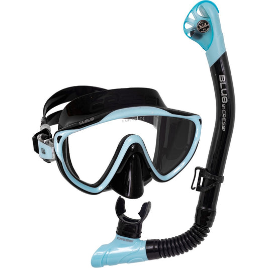 Cressi Tino Mask + Scilla Dry Snorkel Set