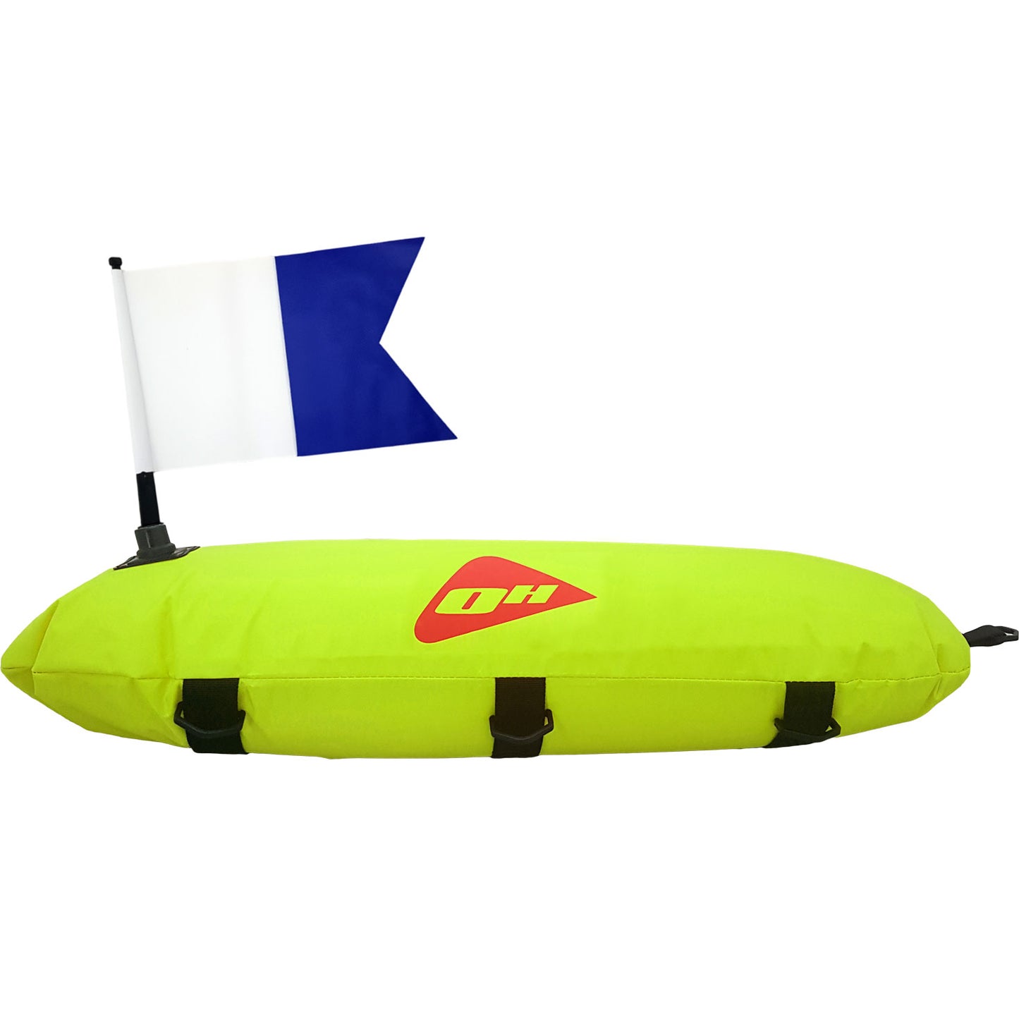 Ocean Hunter Inflatable Float with Line & Flag