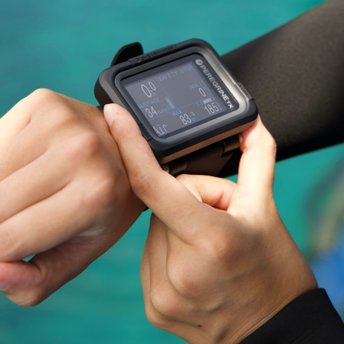 Shearwater Peregrine TX Dive Computer with Optional Swift Transmitter