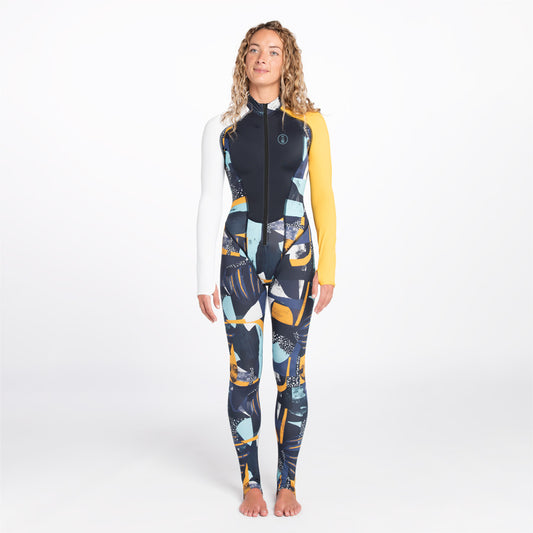 Fourth Element Fin Hydroskin Suit Midnight Pattern - Women