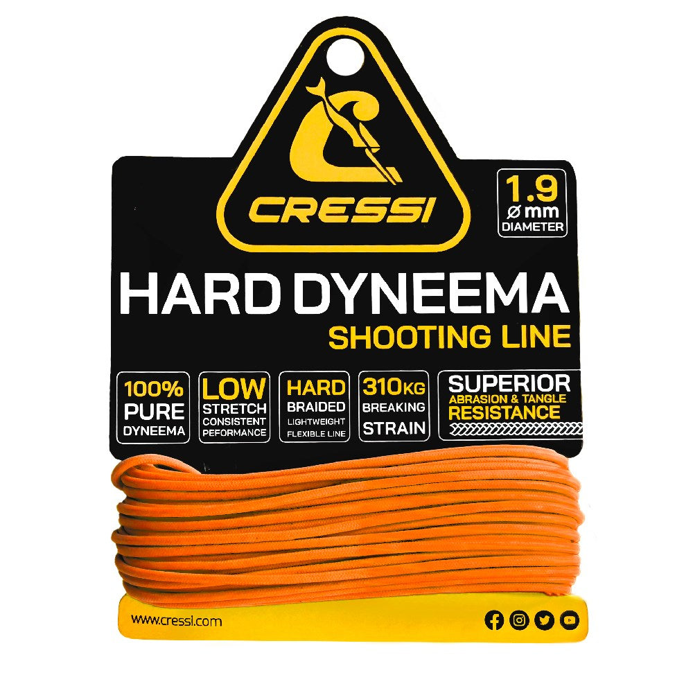 Cressi Hard Dyneema Shooting Line 1.9mm - 10m