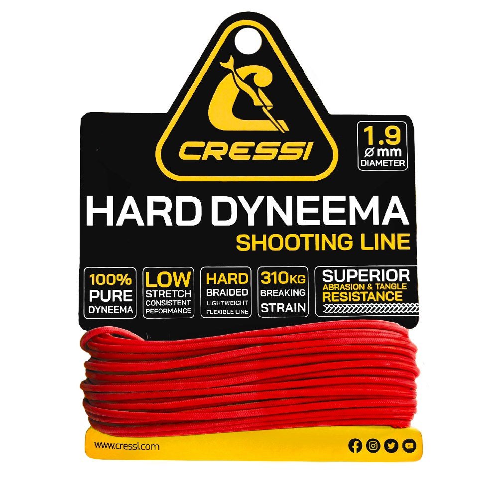 Cressi Hard Dyneema Shooting Line 1.9mm - 10m