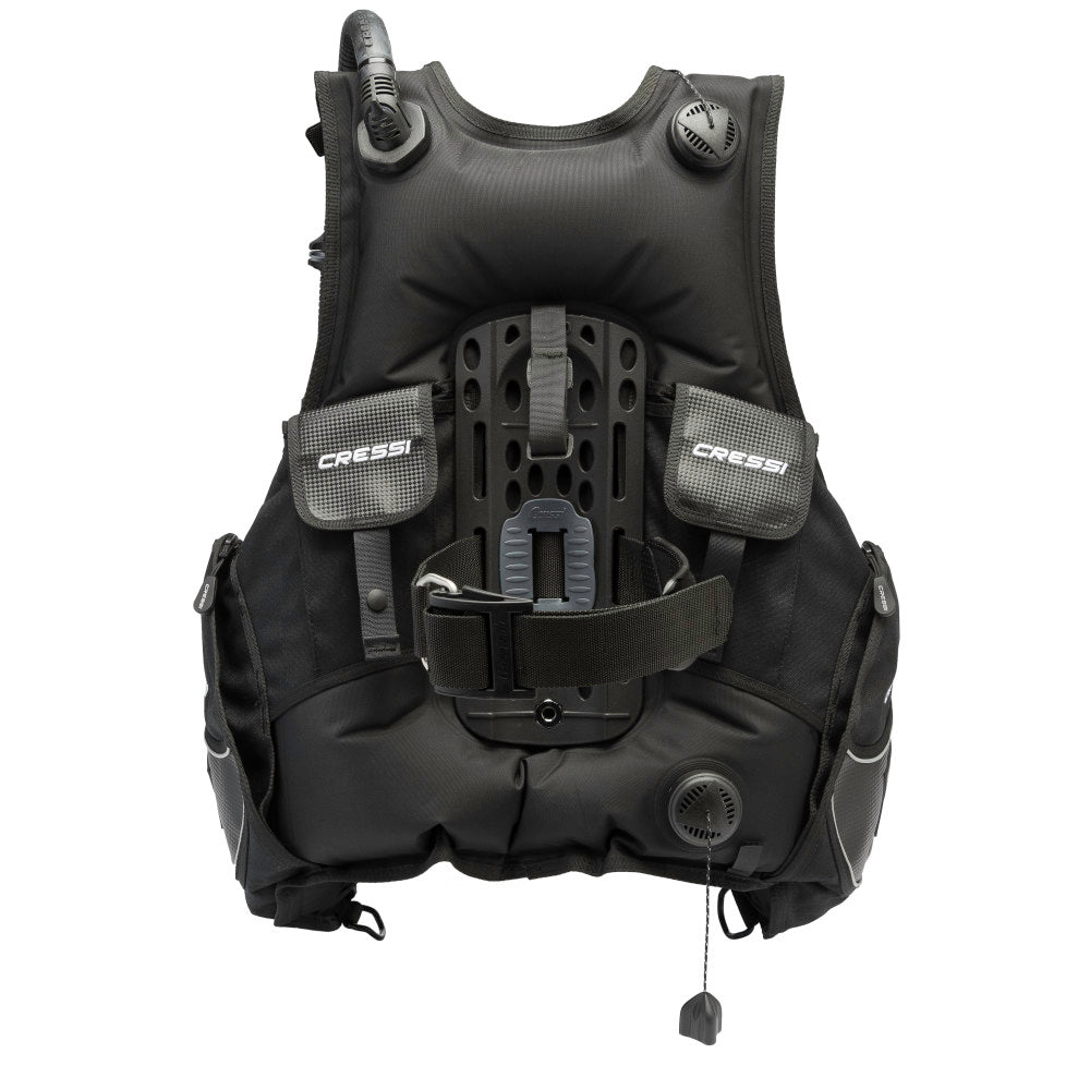 Cressi 碳 BCD + MC9 紧凑型调节器 + Octopus + Mini Spg 套装 - 碳套装