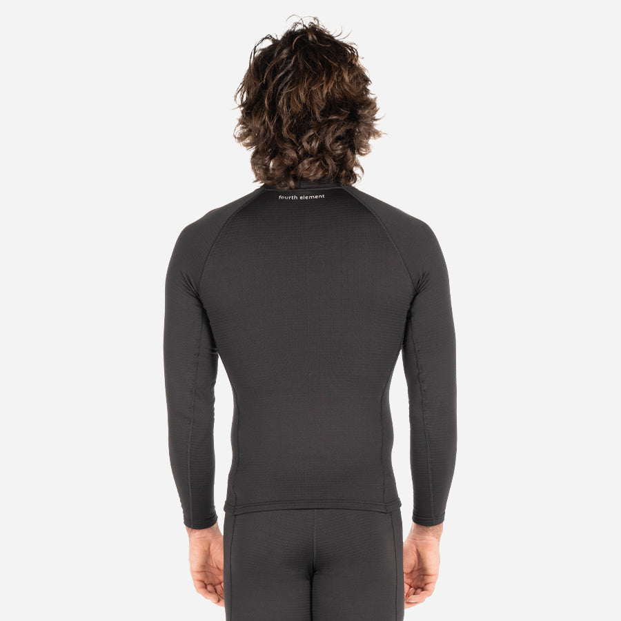 Fourth Element J2 Long Sleeves Top Black - Ocean Positive - Men