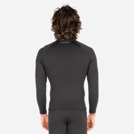 Fourth Element J2 Long Sleeves Top Black - Ocean Positive - Men