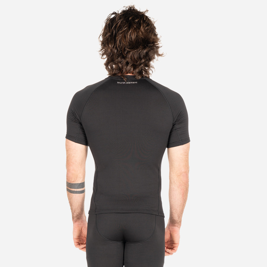 Fourth Element J2 Short Sleeves Top Black - Ocean Positive - Men
