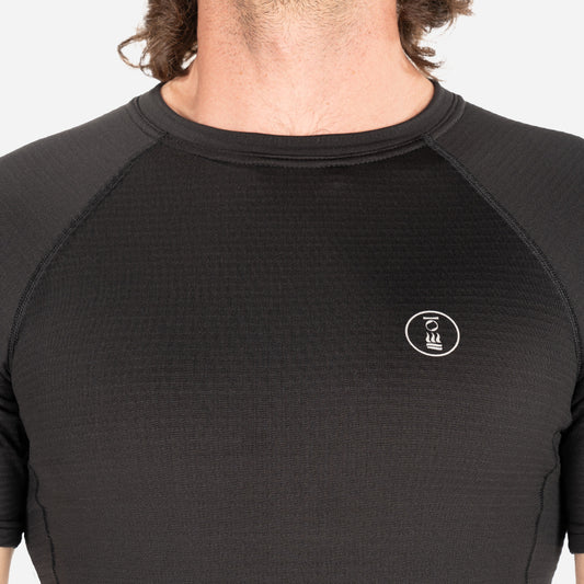Fourth Element J2 Short Sleeves Top Black - Ocean Positive - Men