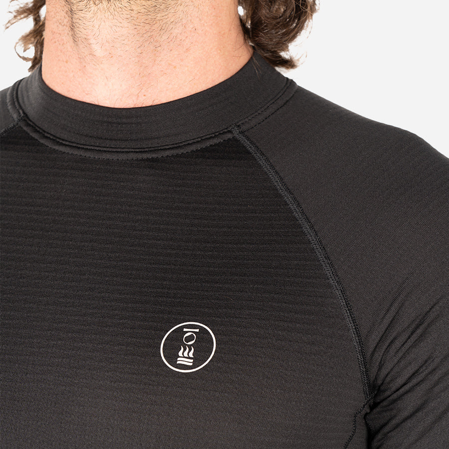 Fourth Element J2 Long Sleeves Top Black - Ocean Positive - Men