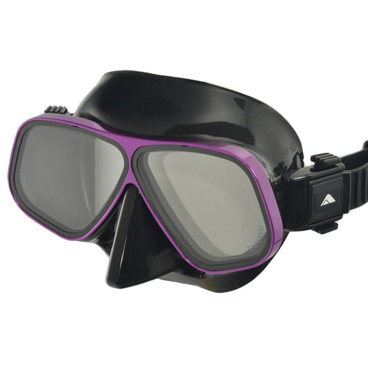 Apollo Bio Metal Dive Mask with Shiny Skirt