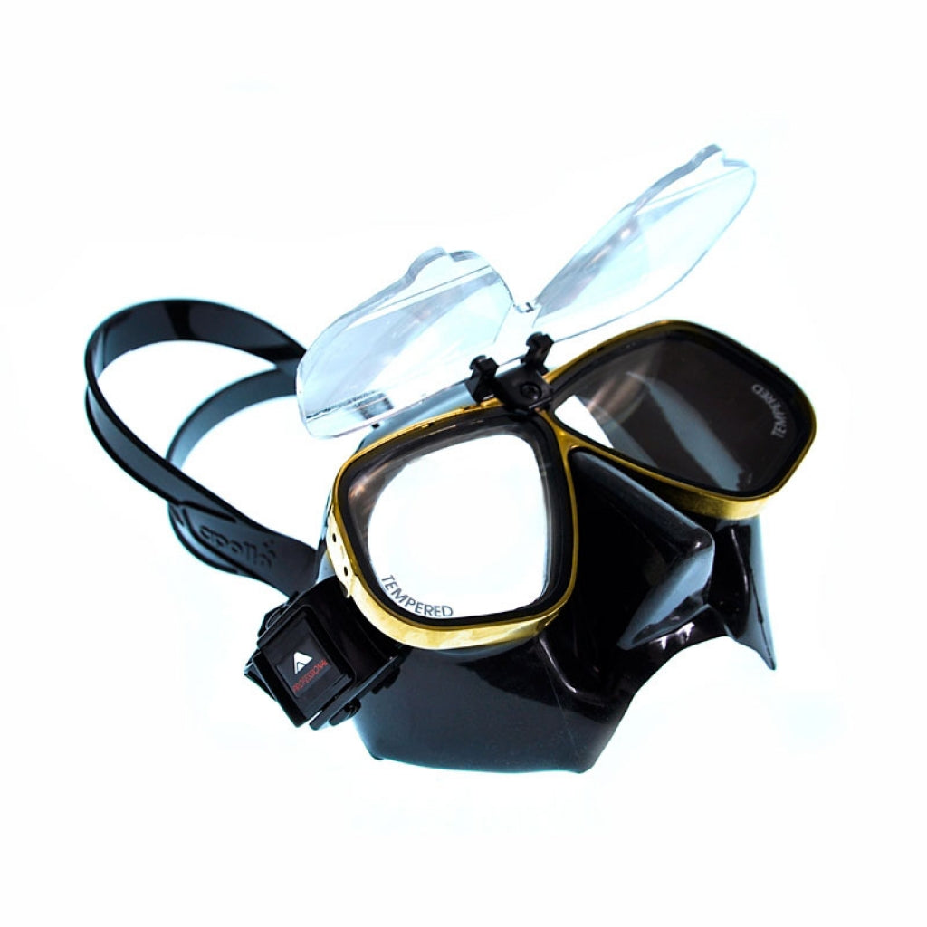 Apollo Bio Metal Pro Dive Mask with Spectrum Lens And Magnifier