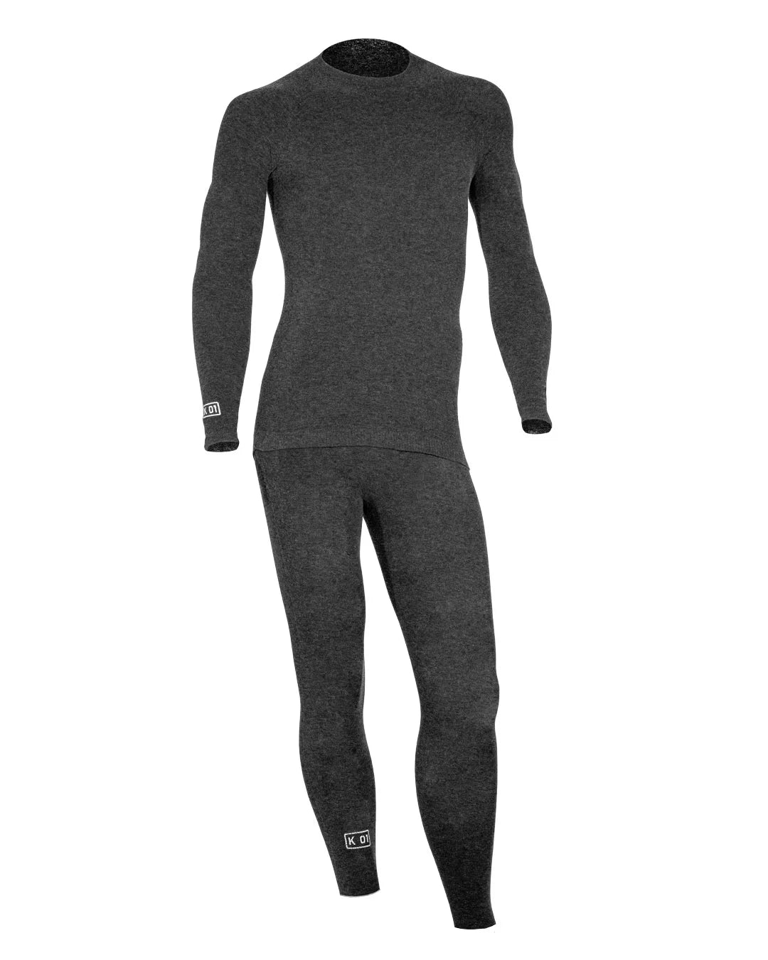 K01 Merino Wool & Silver Yarn Base Layer/ Undergarment