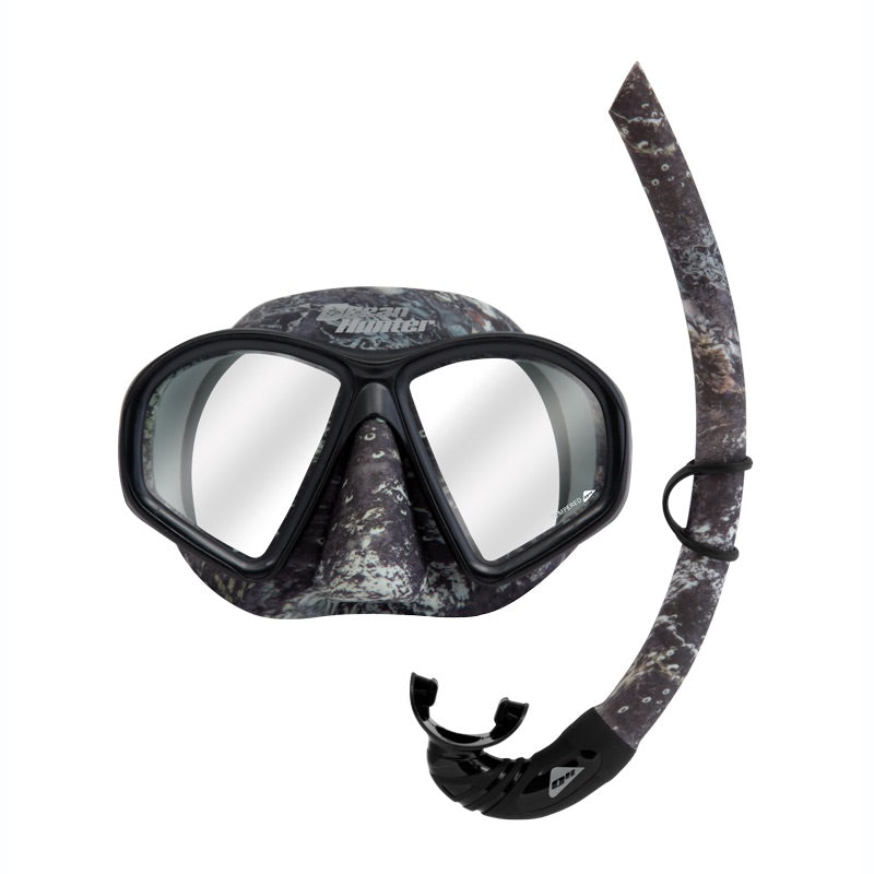Ocean Hunter Phantom Dive Mask + Snorkel Set