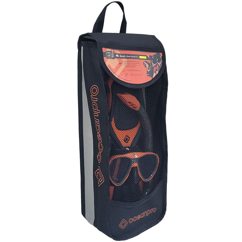 Oceanpro Bondi Mask + Snorkel + Fins Set - Junior