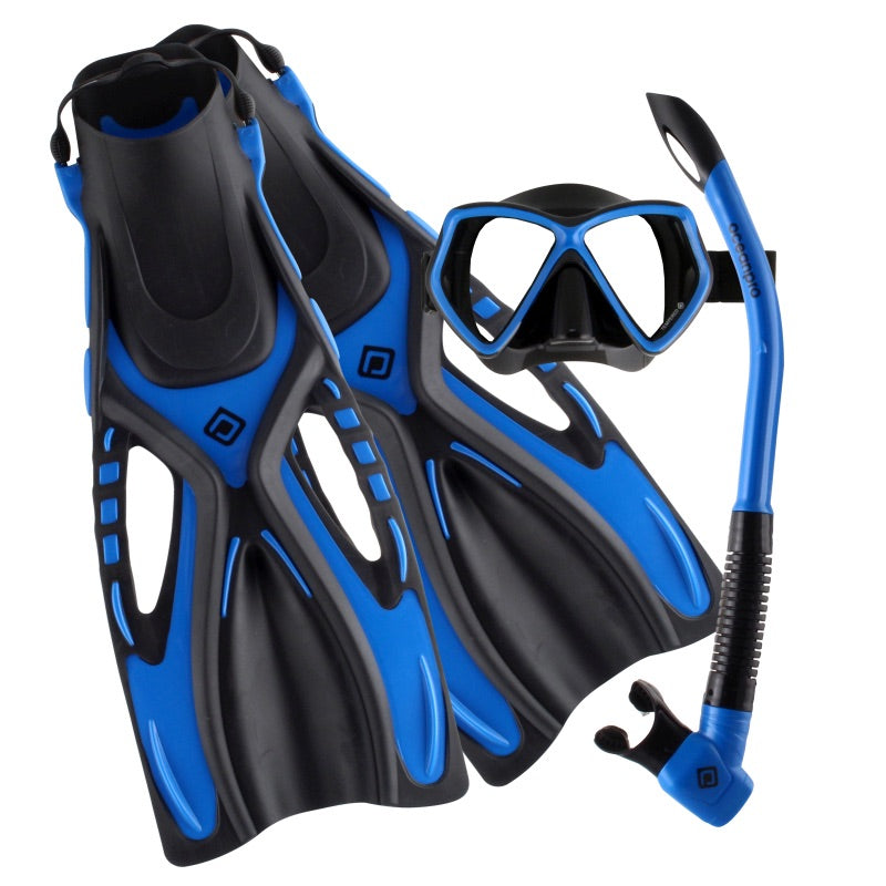 Oceanpro Ceduna Mask + Snorkel + Fins Set
