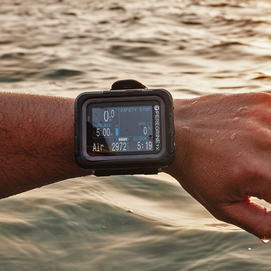 Shearwater Peregrine TX Dive Computer with Optional Swift Transmitter