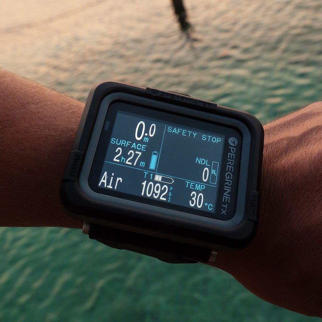 Shearwater Peregrine TX Dive Computer with Optional Swift Transmitter