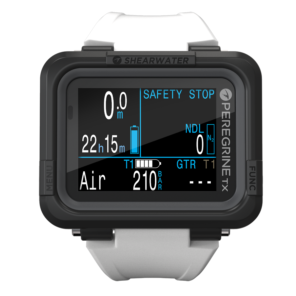 Shearwater Peregrine TX Dive Computer with Optional Swift Transmitter