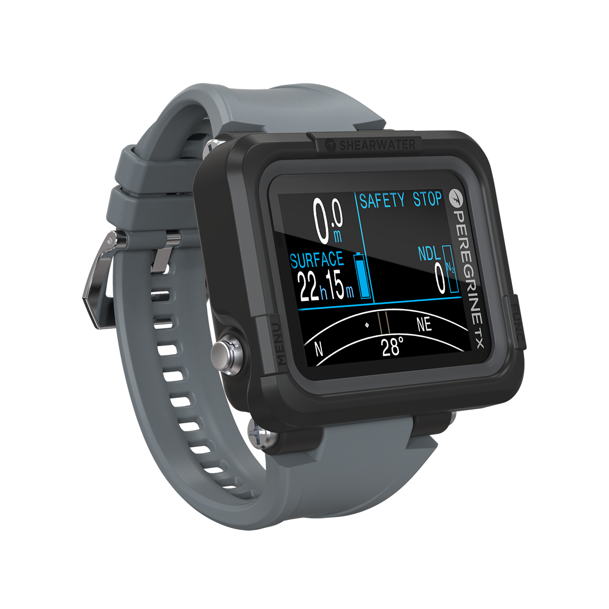 Shearwater Peregrine TX Dive Computer with Optional Swift Transmitter