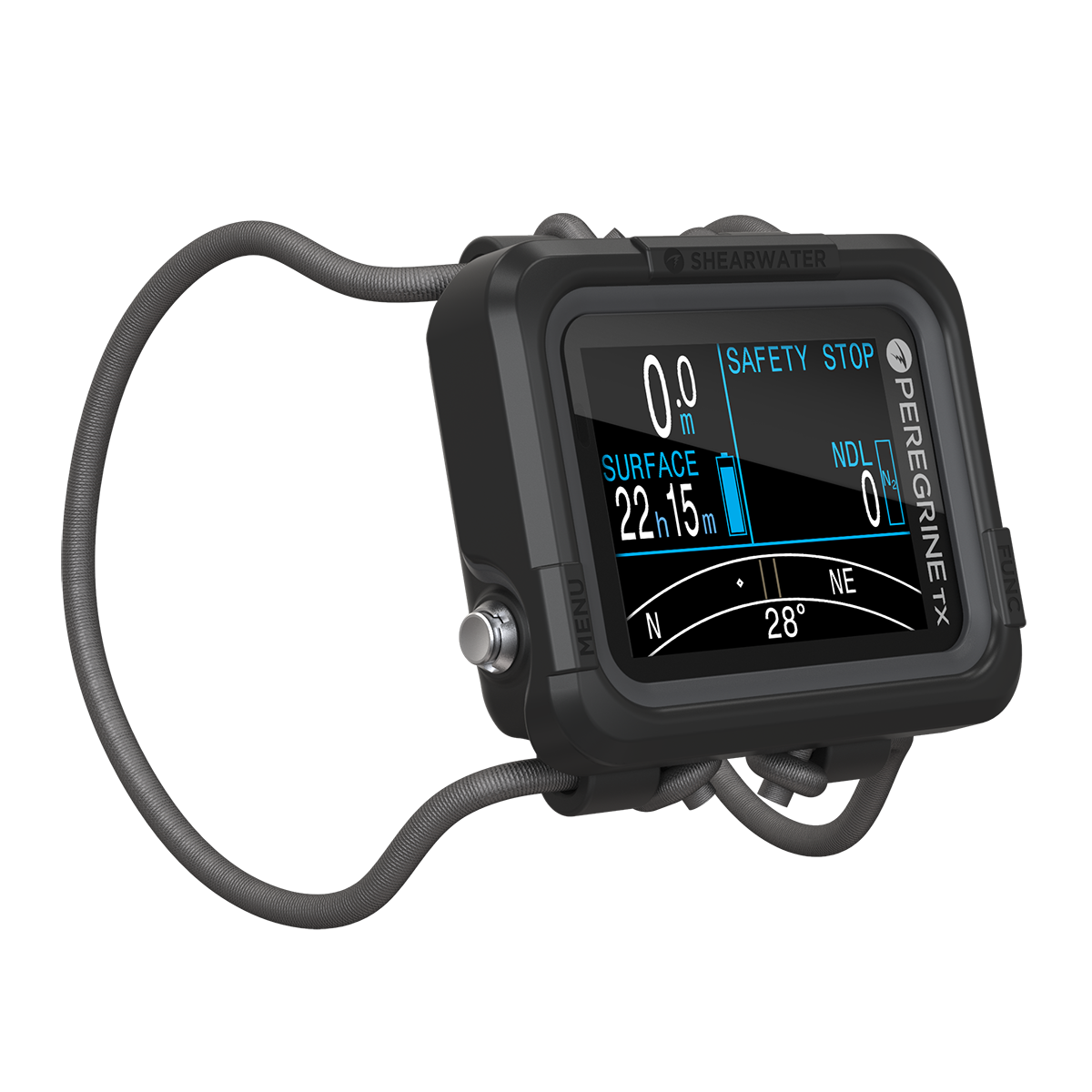 Shearwater Peregrine TX Dive Computer with Optional Swift Transmitter