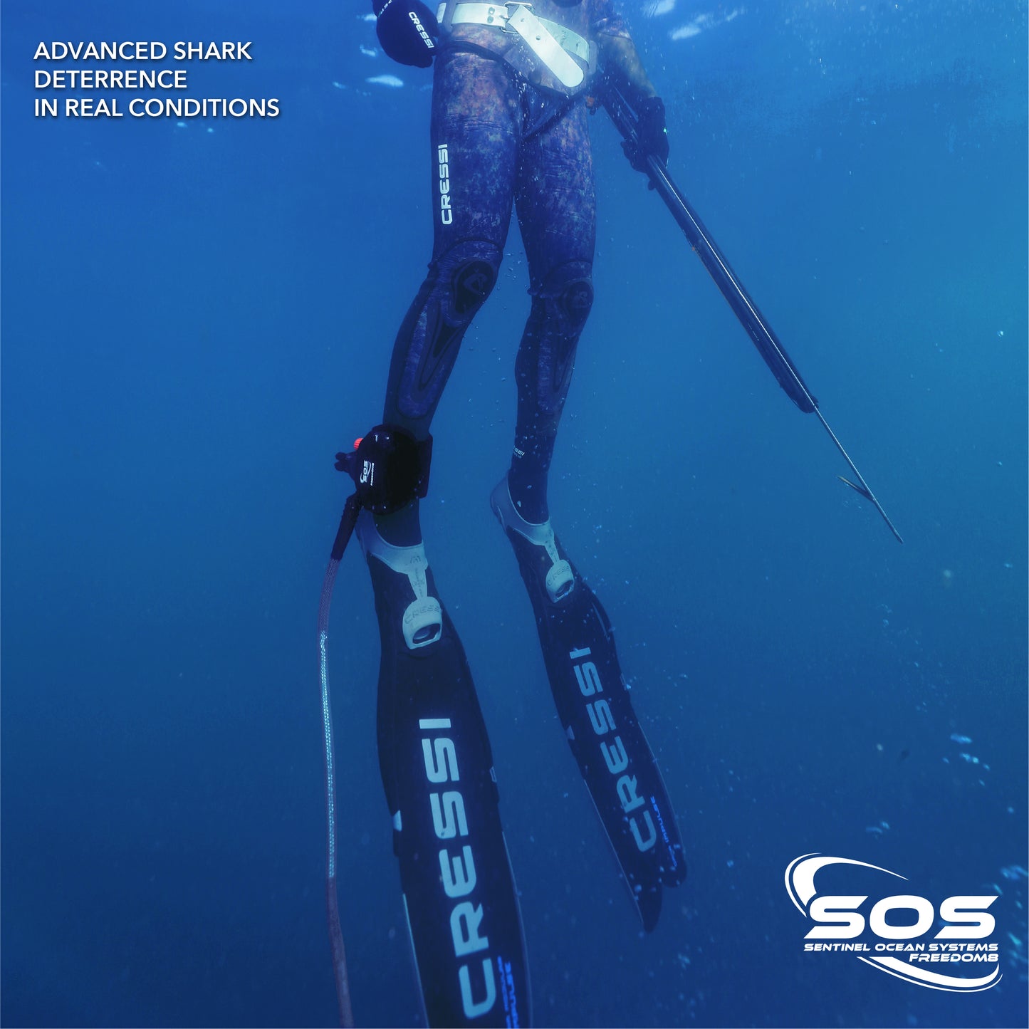 SOS Freedom8 Shark Deterrent | Electronic Shark Deterrent Device | Infinity Dive