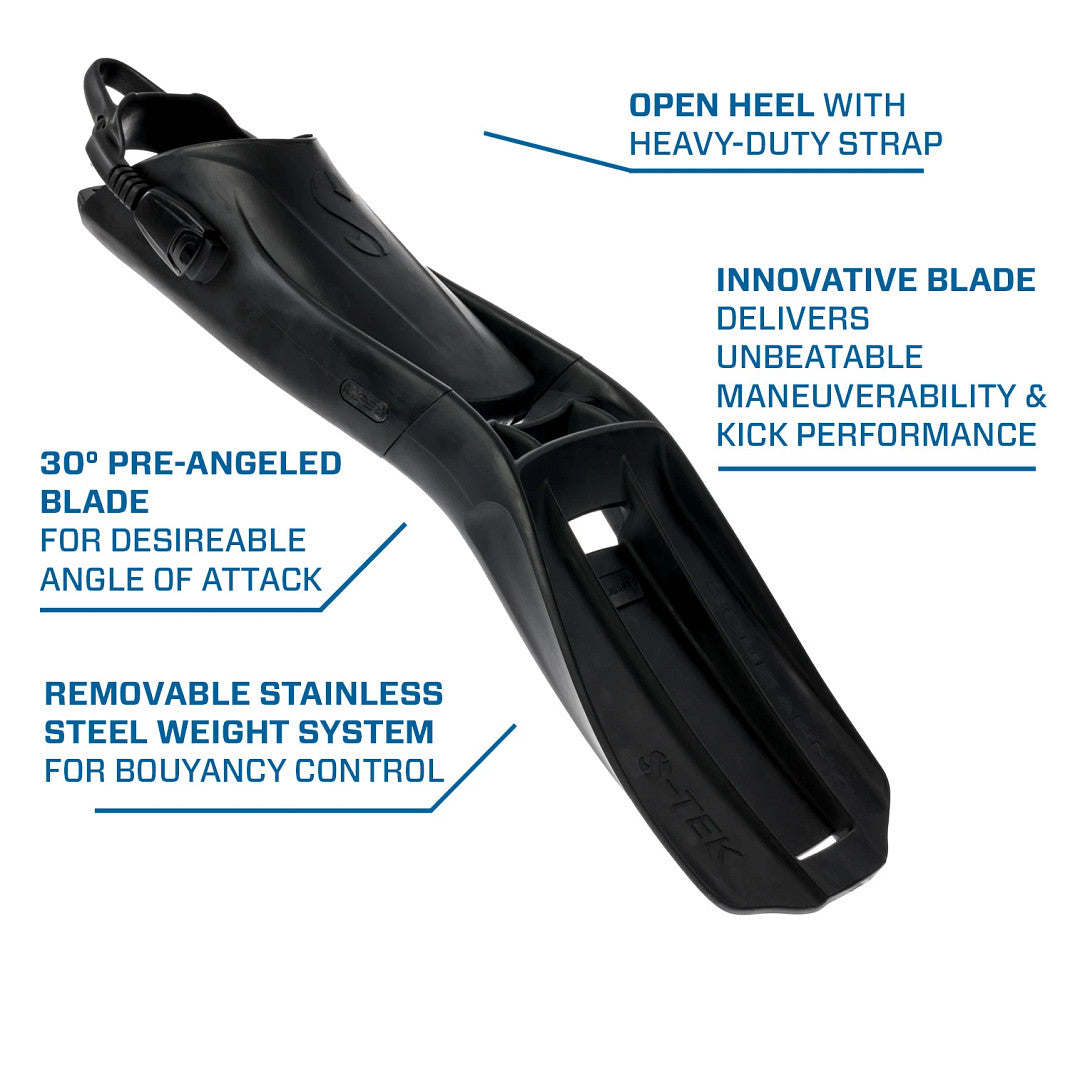 Scubapro S-tek Fin - 简介 免运费优惠