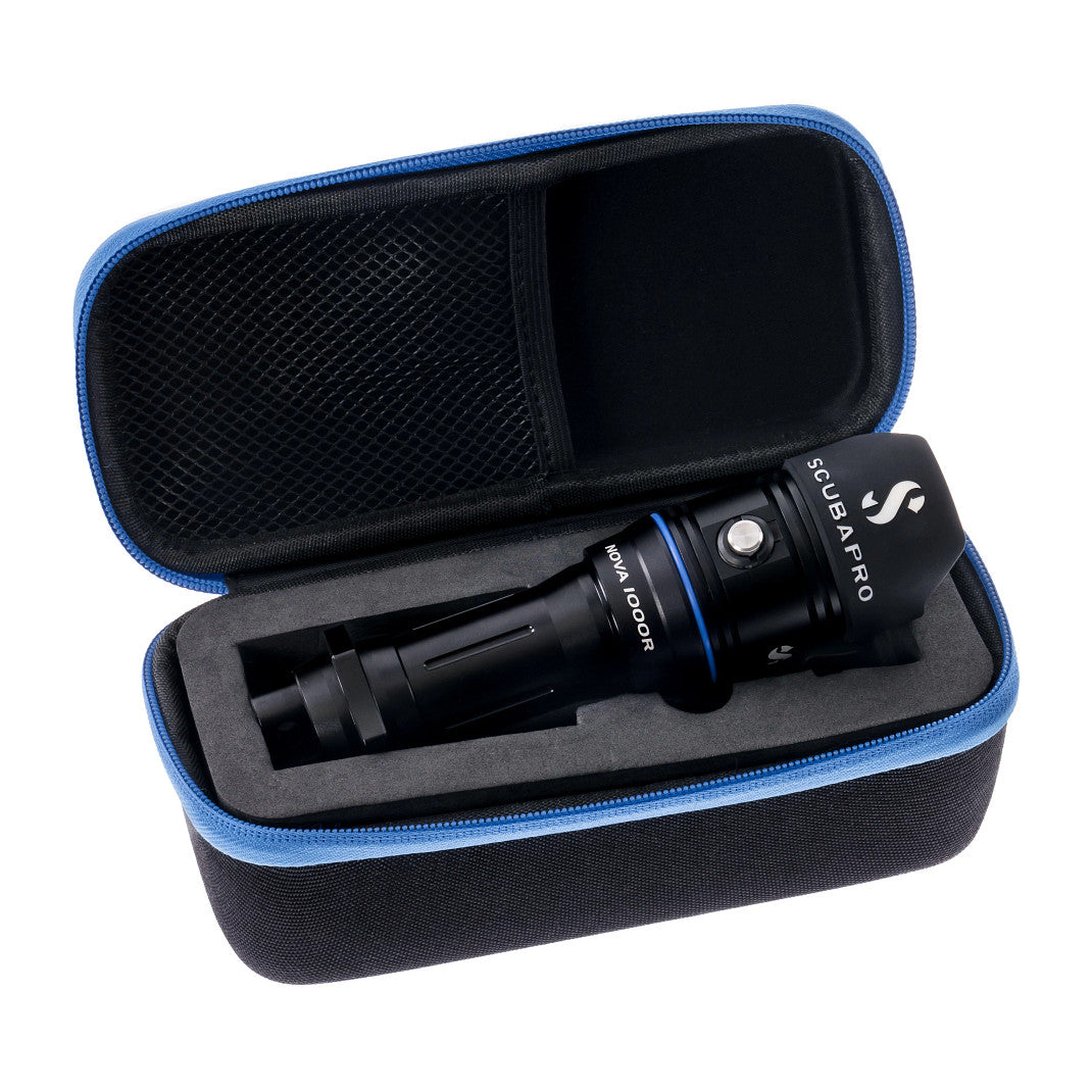 Scubapro Nova 1000R Dive Light + Nova 250 Backup Torch Combo Set