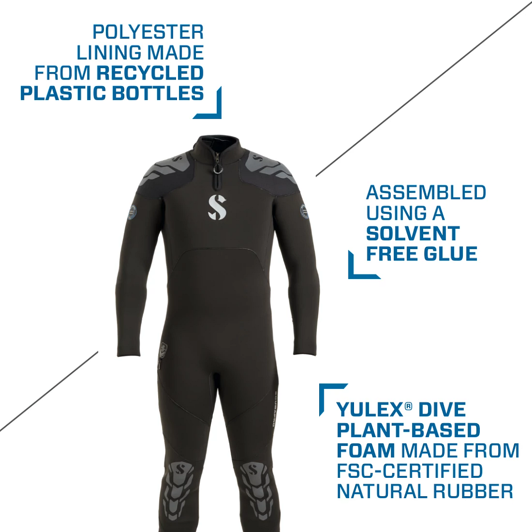 Scubapro Everflex Yulex 潜水蒸笼潜水服 - 5/4mm - 男式