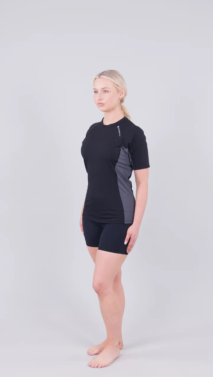 Sharkskin Rapid Dry Rashie Short Sleeve Top - Unisex