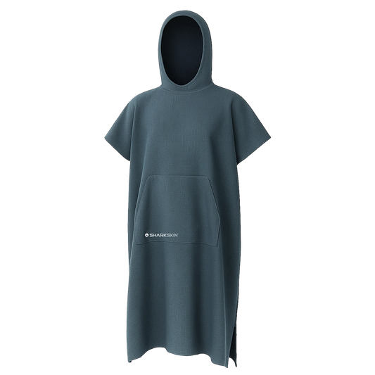 Sharkskin Sand Free Hooded Towel Poncho