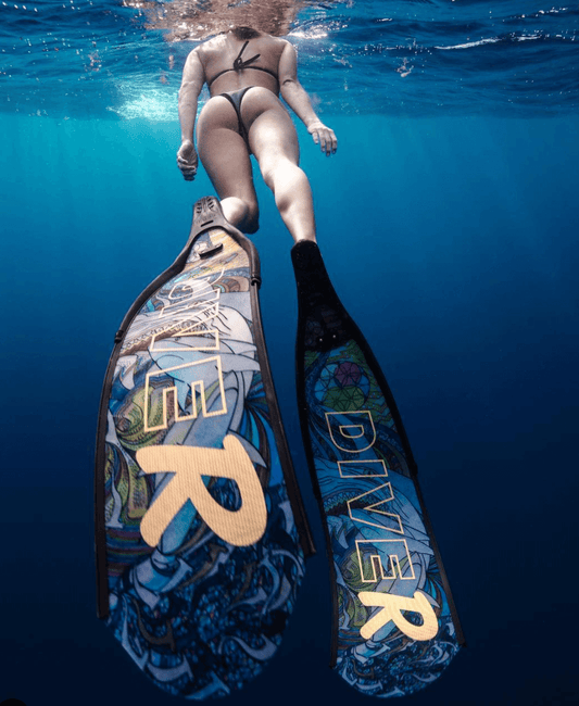 DiveR - Nadia Dora 自由潜水脚蹼片锚