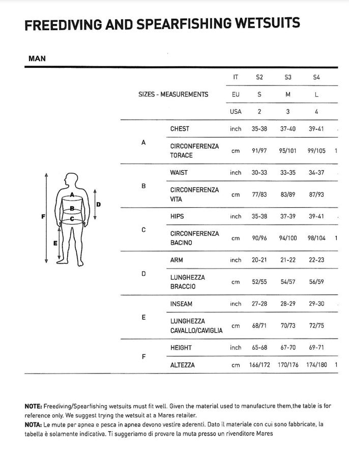Mares Phantom 5 Steamer Wetsuit