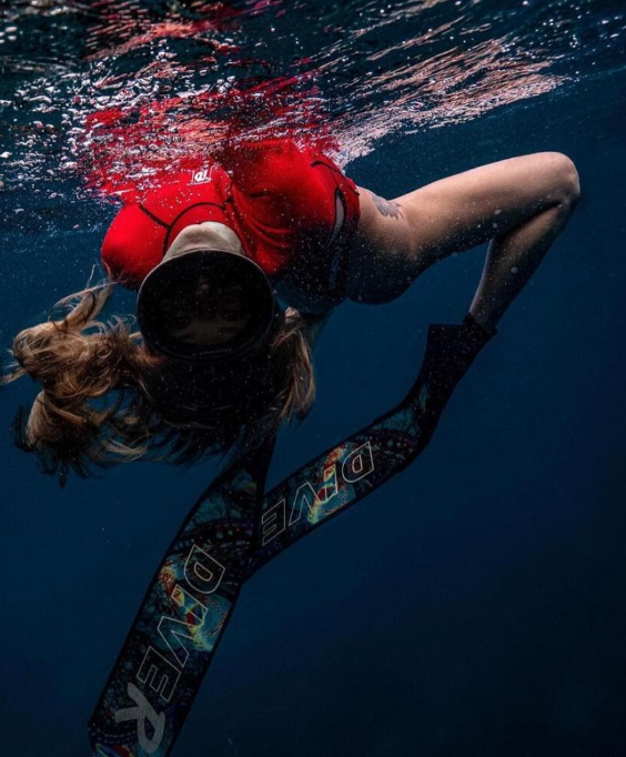DiveR - Nadia Dora 自由潜水脚蹼片锚