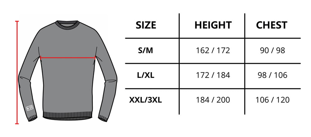 K01 Merino Wool & Silver Yarn Base Layer/ Undergarment